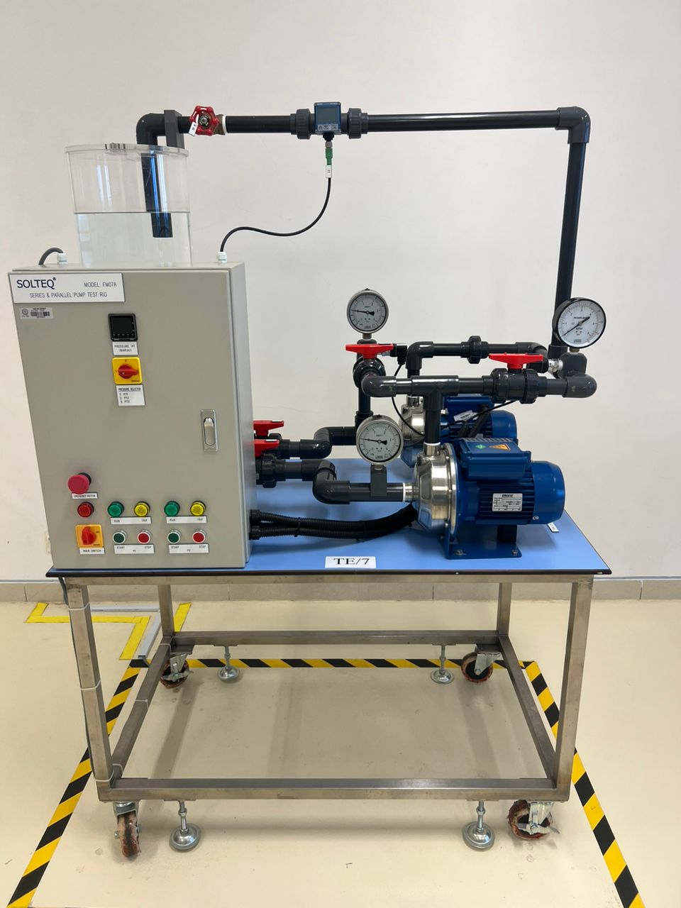 Series & Parallel pump demonstration